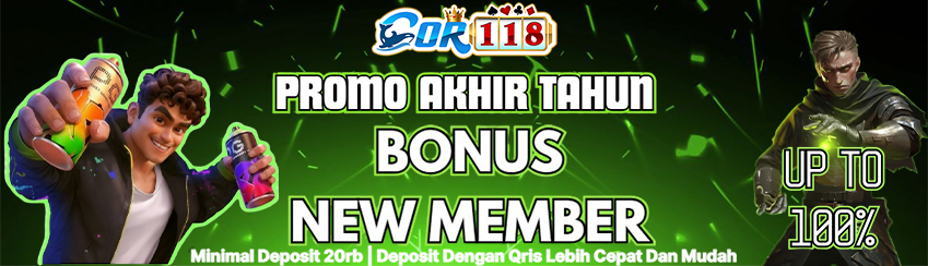 BONUS NEW MEMBER 100%